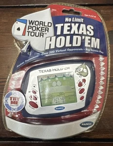 Radica No Limit Texas Hold Em World Poker Tour 2005 juego electrónico portátil nuevo en caja - Imagen 1 de 2