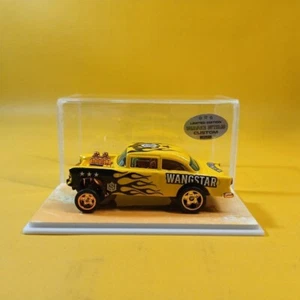 Hot Wheels '55 CHEVY BEL AIR GASSER Yellow (WANGSTAR CUSTOM) Limited REAL RIDERS - Picture 1 of 15
