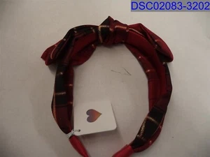 Fascia rossa a quadri The Childrens Place per bambine taglia unica - Foto 1 di 3