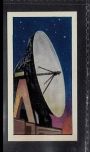 RADIOTELESCOPIO en GOONHILLY DOWNS - 60 + Años Tarjeta de Comercio Inglesa # 20 - Imagen 1 de 2