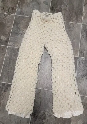 Винтажный ручной работы крючком как богемное брюки Ooak, RURI 11 специализированные вязаные изделия - Изображение 1 из 4
