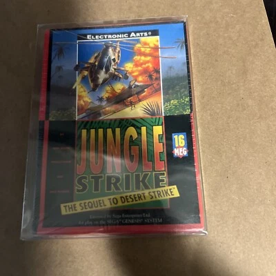 SEGA Genesis Jungle Strike (electronic Arts) Sealed! Brand New! 1993 - Image 1 of 4