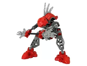 LEGO Bionicle Rahkshi Turahk Red Complete With Staff But No Kraata - Picture 1 of 1