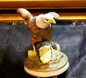 Americana Birds In Flight American Eagle 5" T x 4" W Royal Heritage Rare Statue - Picture 1 of 8