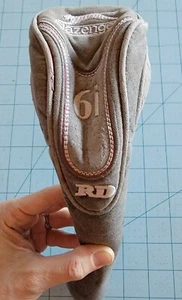 Slazenger Golf: gris y blanco RD distancia cruda 6i cubierta de club, usada, envío gratuito - Imagen 1 de 8