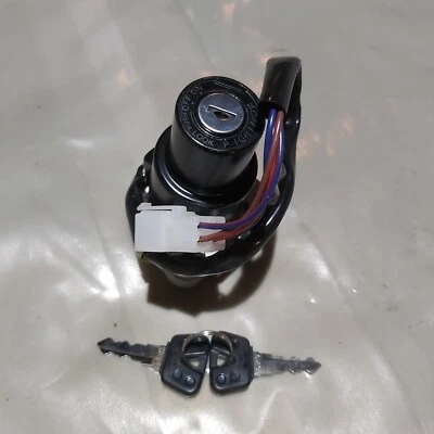 BLOQUEO DE ENCENDIDO DE 4 CABLES CON 2 LLAVES PARA YAMAHA FZR1000 GENESIS 1989-95 N.O.S Foto 1 de 4