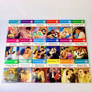 18x Harlequin Mills & Boon Retro 1990’s Vintage Romance Novels Bulk Bundle Lot - Picture 1 of 7