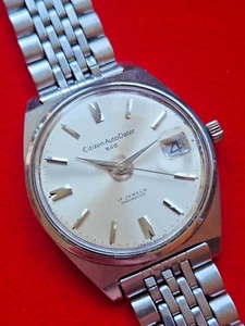 Vintage Citizen Auto Dater 540 Mens Mechanical Watch - Fully Working - Picture 1 of 11