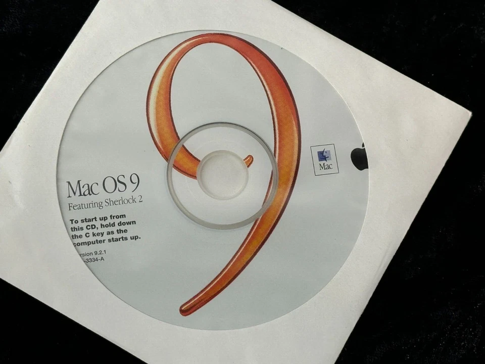 Apple Mac OS9 Featuring Sherlock 2 CD Rom Media - Image 1 of 1
