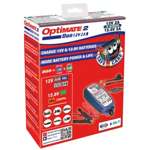 OptiMate 2 Duo - Lead Acid, Gel, AGM and Lithium Charger Optimiser - Picture 1 of 3