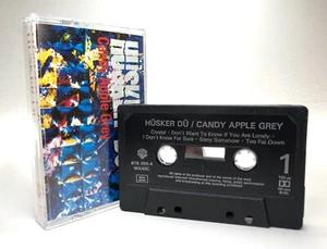 Hüsker Dü CANDY APPLE GREY Cassette WX40C **1ST ISSUE 1986** NEAR MINT CONDITION - Picture 1 of 11