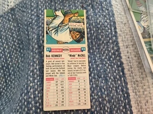 1955 Topps Double Header #87-88 “Windy” McCall and Bob Kennedy - Picture 1 of 2