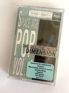 Space Age Pop Vol 3 Cassette Tape New Sealed Stereo Action Dimension Jazz Easy - Picture 1 of 3
