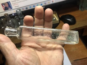 Antique Quack Medicine Bottle Hemlock Oil Co Derry N.H. - Picture 1 of 4
