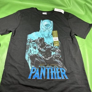 Marvel Black Panther Tee In Youth Boys Size XL SS - Picture 1 of 5