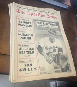 10 Diff 1967 Sporting News w/Baseball Covers - Free Postage - Picture 1 of 6