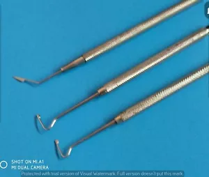 Expresor de lentes 3 piezas y Vectis con manipulador de lentes instrumento oftálmico - Imagen 1 de 12