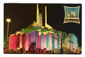 ¡POSTAL Torre de Luz de la Feria Mundial de Nueva York 1964-1965 de colección! - Imagen 1 de 2