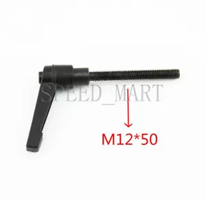 Manopola Filettata Macchinario M12 x 50mm Manico Regolabile Leva di Bloccaggio - Foto 1 di 4