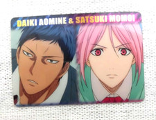 The Basketball which Kuroko Plays plastic card Aomine Daiki Momoi Satsuki 91