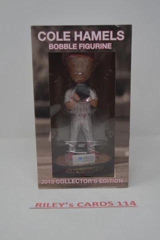 Cole Hamels Bobblehead Philadelphia Phillies Citizens Ball Park 2008 WS MVP Cover