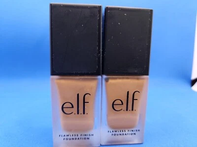 ELF Flawless Finish Foundation Oil-Free Satin Finish Suede - NEW ((x2)) - Image 1 of 4
