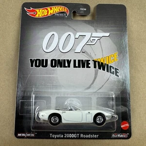Hot Wheels Premium Toyota 2000GT Roadster 007 You Only Love Twice Bond 1:64 Car - Picture 1 of 6