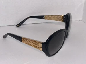 GUCCI GG3693/S Brown Gold Plated Women's Round Sunglasses 56mm 18mm 130mm - Picture 1 of 13