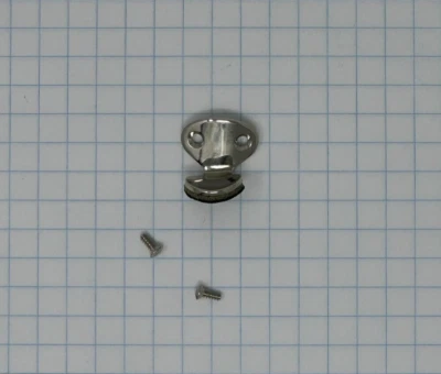 Selmer, Clarinet Thumb Rest, with attach screws, Nickel, 1 set - Image 1 of 4