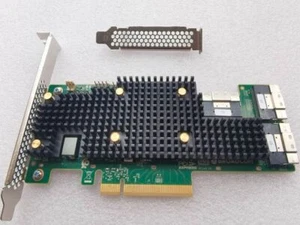 Broadcom eHBA 9600-24i 24 Int. Ports PCIe SAS/SATA/NVMe Tri-Mode Storage Adapter - Picture 1 of 3