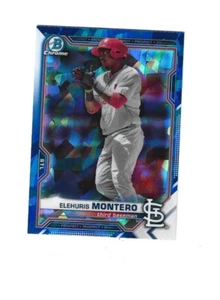 2021 Bowman Chrome Sapphire Prospects #BCP116 Elehuris Montero CARDINALS N - Picture 1 of 1