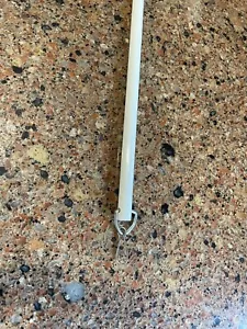 Fiberglass Drapery Baton Curtain Wand Pull Rod with Snap Ivory - Picture 1 of 2