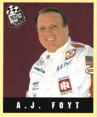 A.J, Foyt 2000 Press Pass RCI/ TR/30/36 - Image 1 of 2