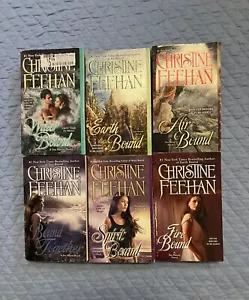 COMPLETE Set (1-6) SEA HAVEN Books CHRISTINE FEEHAN Paranormal Series Lot - Picture 1 of 1