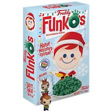 Freddy FunkOs Cereal Happy Holidays Edition Santa Freddy Funko Christmas 2018 
