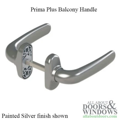 Giesse Prima Plus Balcony Handles, Interior / Exterior, Non Locking - Image 1 of 3