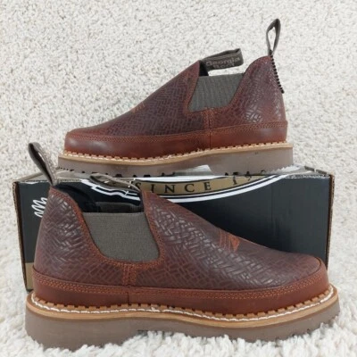 New! Georgia Boots Romeo Leather Slipper Work Shoes, Low Top. Sz 8 Womens - Image 1 of 4