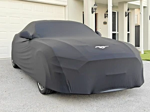 Ford Mustang Elastic Car Cover Showroom Dust Proof BLACK IN STOCK NOW... - Picture 1 of 22