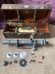 OPTICAL METROLOGY AUTO COLLIMATOR HILGER WATTS ENGLAND UK OPTICS AS IS BIN#ZP-2 - Picture 1 of 16