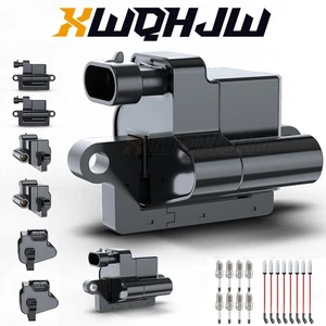 Fit For Chevy GMC 4.8L 5.3L 6.0L Square Ignition Coil & Spark Plug Wire IC328 - Bild 1 von 11