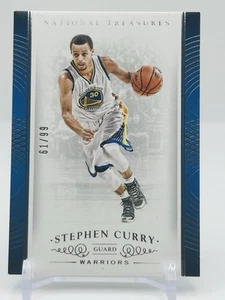 2014-15 Panini National Treasures BLUE STEPHEN CURRY /99 - Picture 1 of 2