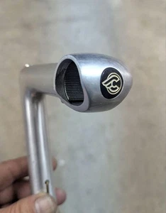 Cinelli Vintage Threaded Stem 90mm Silver 26.0 Clamp Classic Bike Part - Picture 1 of 10