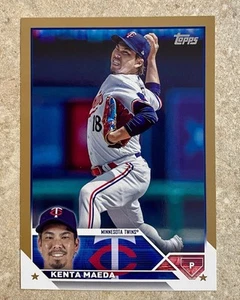 2023 Topps Update #US97 Kenta Maeda Gold /2023 Minnesota Twins - Picture 1 of 2