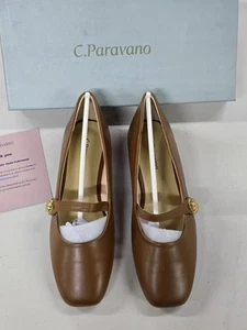 Zapatos planos Mary Jane C.Paravano para mujer | Cómodos planos de ballet punta cuadrada talla 6 - Imagen 1 de 8