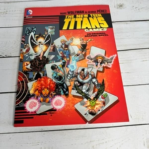 Los nuevos juegos de Teen Titans de Marv Wolfman y George Perez de bolsillo DC Comics - Imagen 1 de 8