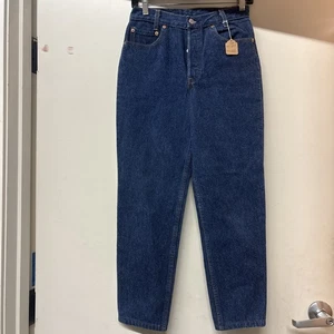 VINTAGE LEVI'S SIZE 27 MADE IN THE USA STUDENT DARK BLUE (701 STUDENT) PERFECT - Bild 1 von 5