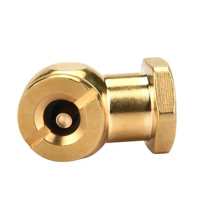 1/4 No Clip Clip Copper Tyre Air Valve Suitable For Car Motor(no Clip) ZMS - Image 1 of 4