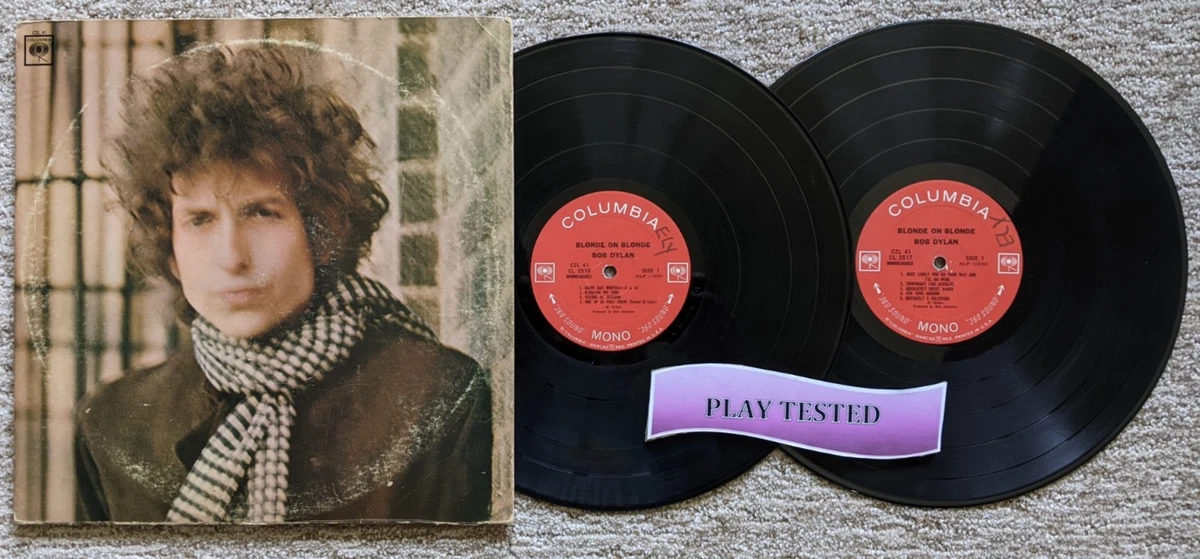 Bob DYLAN☆Blonde On Blonde UK CBS Mono オ Bob Dylan – Blonde On