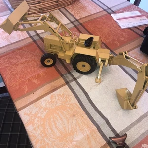 Vintage Ertl 1:12 Scale Ford 755a Backhoe Loader Diecast Tractor Metal Model - Picture 1 of 8