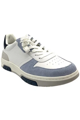 Steve Madden Men's Maxtonn Sneakers White/Powder Blue - Image 1 of 3